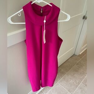 NWT Trina Turk Fuchsia Sleeveless Dress